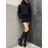 肩開きケーブルミニワンピース | EGOIST | 詳細画像3 