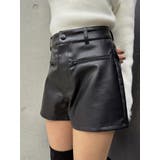 デザインポケットフェイクレザーショートパンツ | EGOIST | 詳細画像2 