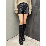 デザインポケットフェイクレザーショートパンツ | EGOIST | 詳細画像9 