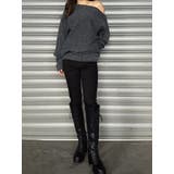 プレート付ワンショルラメニットトップス | EGOIST | 詳細画像11