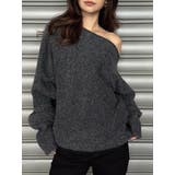 プレート付ワンショルラメニットトップス | EGOIST | 詳細画像8