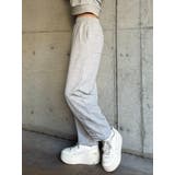 裾ロゴラメ裏毛パンツ | EGOIST | 詳細画像6 