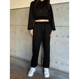 裾ロゴラメ裏毛パンツ | EGOIST | 詳細画像7 