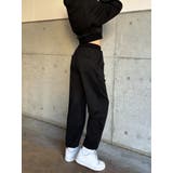 裾ロゴラメ裏毛パンツ | EGOIST | 詳細画像9 