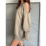 オープンショルダー裏毛トップス | EGOIST | 詳細画像12 