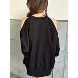 オープンショルダー裏毛トップス | EGOIST | 詳細画像2 