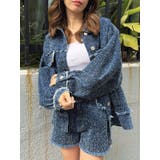 NAVY | ツイードデニムGジャン | EGOIST