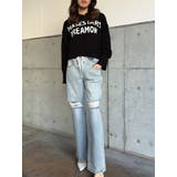 ロゴフード短丈ニットトップス | EGOIST | 詳細画像13 