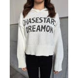 ロゴフード短丈ニットトップス | EGOIST | 詳細画像18 