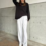 フロント刺繍ユニセックスロンT | EGOIST | 詳細画像10