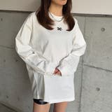 フロント刺繍ユニセックスロンT | EGOIST | 詳細画像2