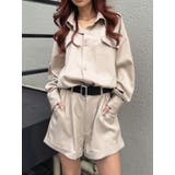 フラップポケットベルト付オールインワン | EGOIST | 詳細画像4 