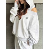 ハートロゴオフショル裏毛TOP | EGOIST | 詳細画像20 