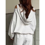 ハートロゴオフショル裏毛TOP | EGOIST | 詳細画像24 