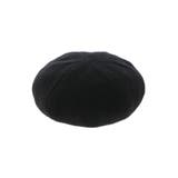 BLACK | シンプルニットベレー帽 | EGOIST