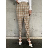 オーバーチェック柄テーパードパンツ | EGOIST | 詳細画像5