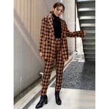 オーバーチェック柄テーパードパンツ | EGOIST | 詳細画像21