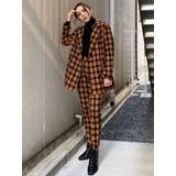 オーバーチェック柄テーパードパンツ | EGOIST | 詳細画像22