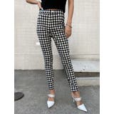 BLACK | ストレッチチェック柄スキニーパンツII | EGOIST