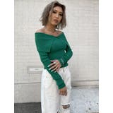 ビッグカラーオフショルニットトップスII | EGOIST | 詳細画像16 