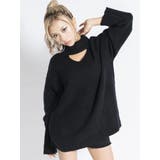 BLACK | 2WAYブークレニットトップス | EGOIST