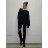 フロント刺繍ユニセックススウェットトップス | EGOIST | 詳細画像22