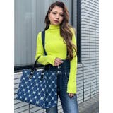 EG刺繍ハイネックニットトップス | EGOIST | 詳細画像32