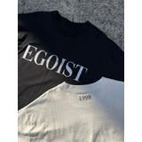 擦れロゴプリントユニセックスロンT | EGOIST | 詳細画像34