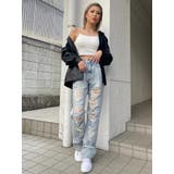 EGストレートダメージデニムパンツ | EGOIST | 詳細画像45