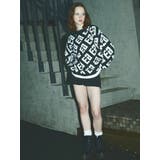 総ロゴラインニットトップス | EGOIST | 詳細画像4