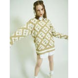 総ロゴラインニットトップス | EGOIST | 詳細画像6