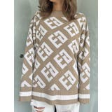 総ロゴラインニットトップス | EGOIST | 詳細画像8