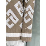 総ロゴラインニットトップス | EGOIST | 詳細画像12