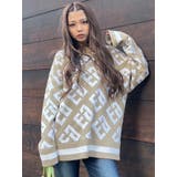 総ロゴラインニットトップス | EGOIST | 詳細画像30