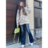 総ロゴラインニットトップス | EGOIST | 詳細画像32