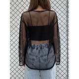 メッシュ長袖トップス | EGOIST | 詳細画像4 