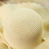 ストローハット レディース 麦わら帽子 | elamour | 詳細画像10 