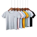 全6色キッズシームレス半袖Tシャツ キッズ ユニセックス | elamour | 詳細画像3