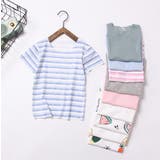 全6色キッズシームレス半袖Tシャツ キッズ ユニセックス | elamour | 詳細画像4