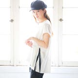 ウエストドロストトップスTシャツ レディース HoneyDrop | elamour | 詳細画像8 