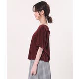 バックツイストカットソー CLEAR IMPRESSION | elamour | 詳細画像9