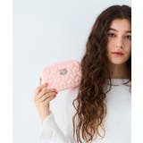 charmmykitty(チャーミーキティ) スクエアマルチポーチ ハートキルテ… | ELGAES | 詳細画像3 