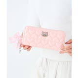 ピンク | charmmykitty(チャーミーキティ) ラウンドファスナー長財布 ハートキ… | ELGAES