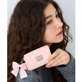 ピンク | charmmykitty(チャーミーキティ) 仕切り付き名刺入れ ハートキルティ… | ELGAES