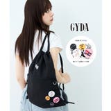 GYDA(ジェイダ)ナップサック 缶バッジ付き GY-B444 カジュアル | ELGAES | 詳細画像1 