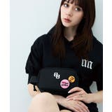 GYDA(ジェイダ)スクエアポーチ 大容量 缶バッジ付き | ELGAES | 詳細画像4 