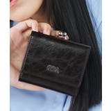 ブラック | GYDA(ジェイダ)口金ミニ財布 GY-W282 | ELGAES