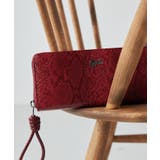 レッド | GYDA(ジェイダ)ラウンドファスナー長財布 GY-W361 | ELGAES