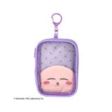 パープル | 星のカービィ もこもこポケット付き アクスタケース | ELGAES