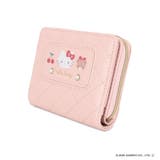 ハローキティ ラウンドファスナー二つ折り財布 キルト風ステッチシリーズ | ELGAES | 詳細画像3 